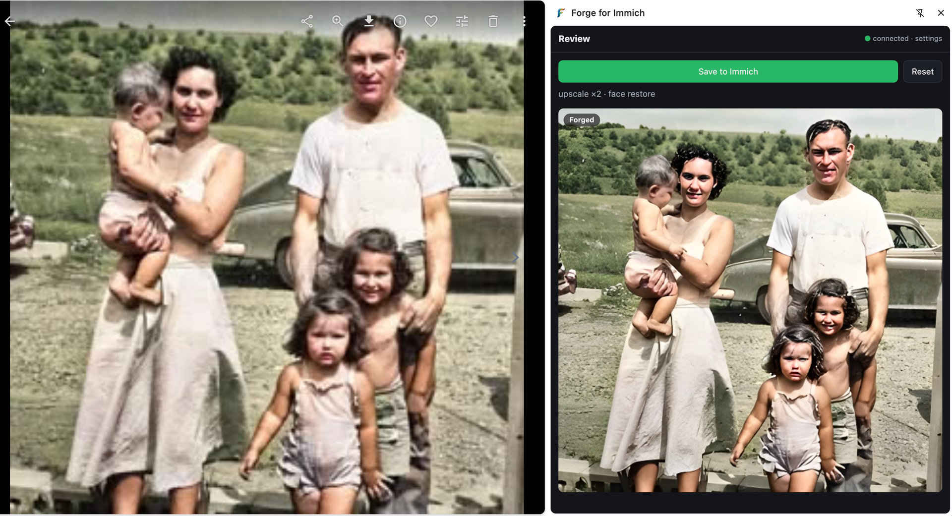 How I Built and Published an AI Photo Enhancement Chrome Store Extension for Immich over a Weekend